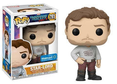 Funko Pop! Marvel - Guardians Of The Galaxy (Vol. 2) Star-Lord (Gear Shift Shirt) (261) Exclusive