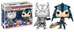 Funko Pop! Games - Marvel Vs Capcom Infinite Black Panther (White) Monster Hunter (Blue) (2Pack)