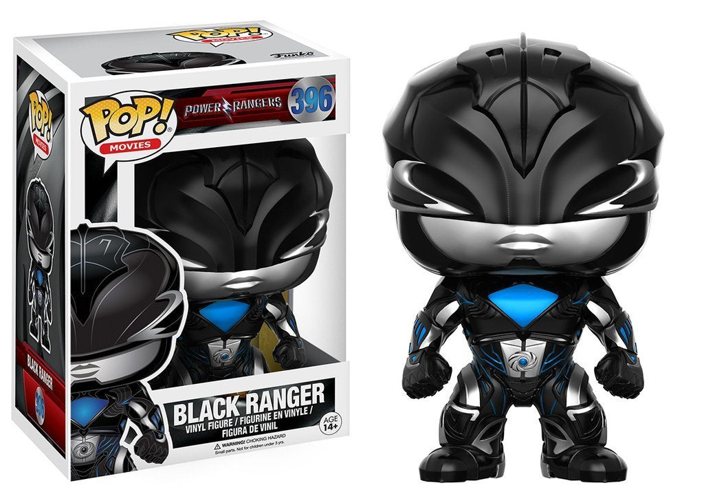 Funko POP! Movies - Power Rangers - Vinyl Figure Black Ranger (396)
