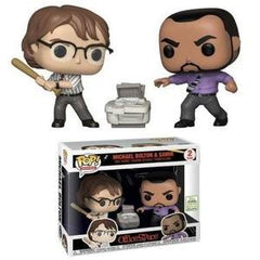 Funko Pop! Movies - Office Space Michael Bolton & Samir (Eccc 2009) (2Pack) Exclusive Figurines