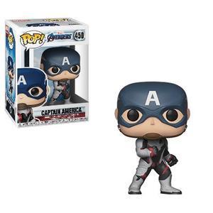 Funko Pop! Marvel - Avengers: End Game Captain America (Quantum Realm Suit) (450) Figurines