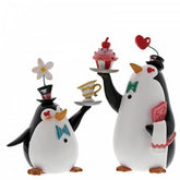Disney The World of Miss Mindy - Mary Poppins - Penguin Waiters (12 cm)