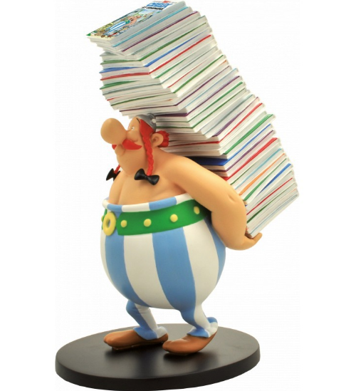 2026_PLASTOY Collectoys - Asterix, Obelix "Stack of Comic Books" (27cm)
