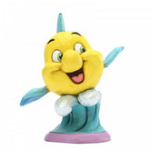 DISNEY TRADITIONS Figure - The Little Mermaid - Flounder "Go Fish !" (8cm)