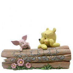 DISNEY TRADITIONS Figure - Winnie the Pooh - Winnie the Pooh & Piglet "Truncated Conversation" (10cm)