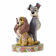 Disney Traditions - Lady & The Tramp - Lady & The Tramp "Opposites Attract" (16,50 cm)