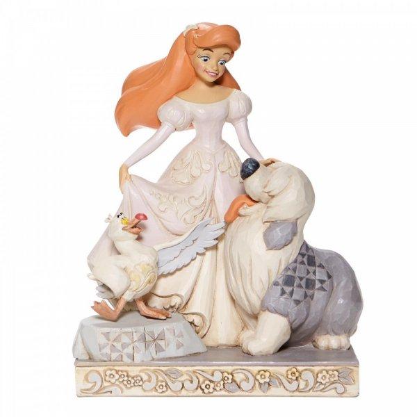 Disney Traditions - The Little Mermaid White Woodland Ariel Spirited Siren (20Cm) Figurines