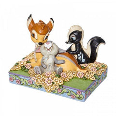 DISNEY TRADITIONS - Bambi - Bambi & Friends "Childhood Friends" (10cm)