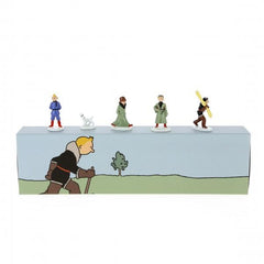 Moulinsart - Tintin / Kuifje Mini Série Soviet (5 Personages) (°2018) Figurines