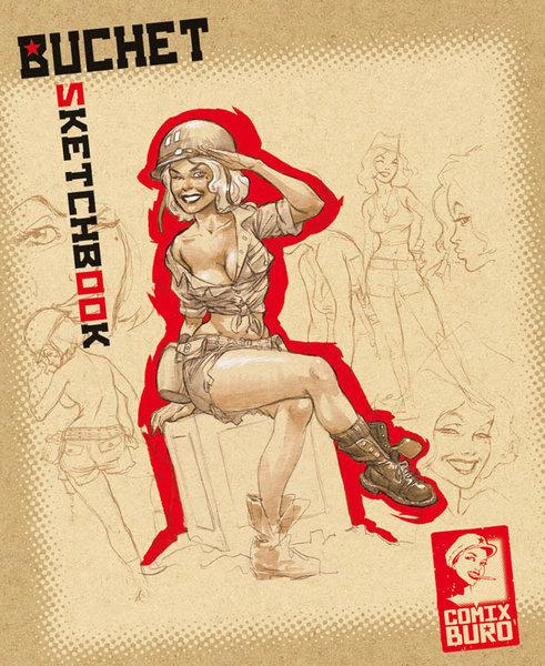 COMIX BURO Sketchbook / Croquis - Buchet Philippe #1 (°2008)