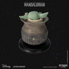 ATTAKUS Statue - Star Wars, Classic Collection 1/5 - Grogu 'Jar' in The Mandalorian (10cm)
