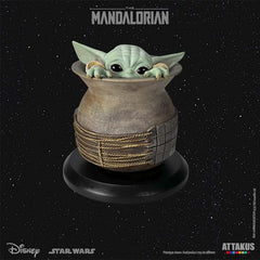 ATTAKUS Statue - Star Wars, Classic Collection 1/5 - Grogu 'Jar' in The Mandalorian (10cm)