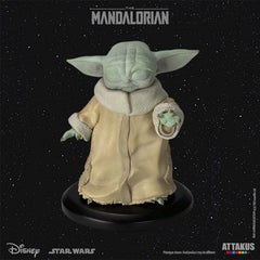 ATTAKUS Statue - Star Wars, Classic Collection 1/5 - Grogu 'Using The Force' in The Mandalorian (10cm)