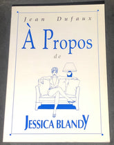 COMICS - Bande Dessinée (FR) - Jessica Blandy : À Propos de Jessica Blandy (Denauw, Renaud)