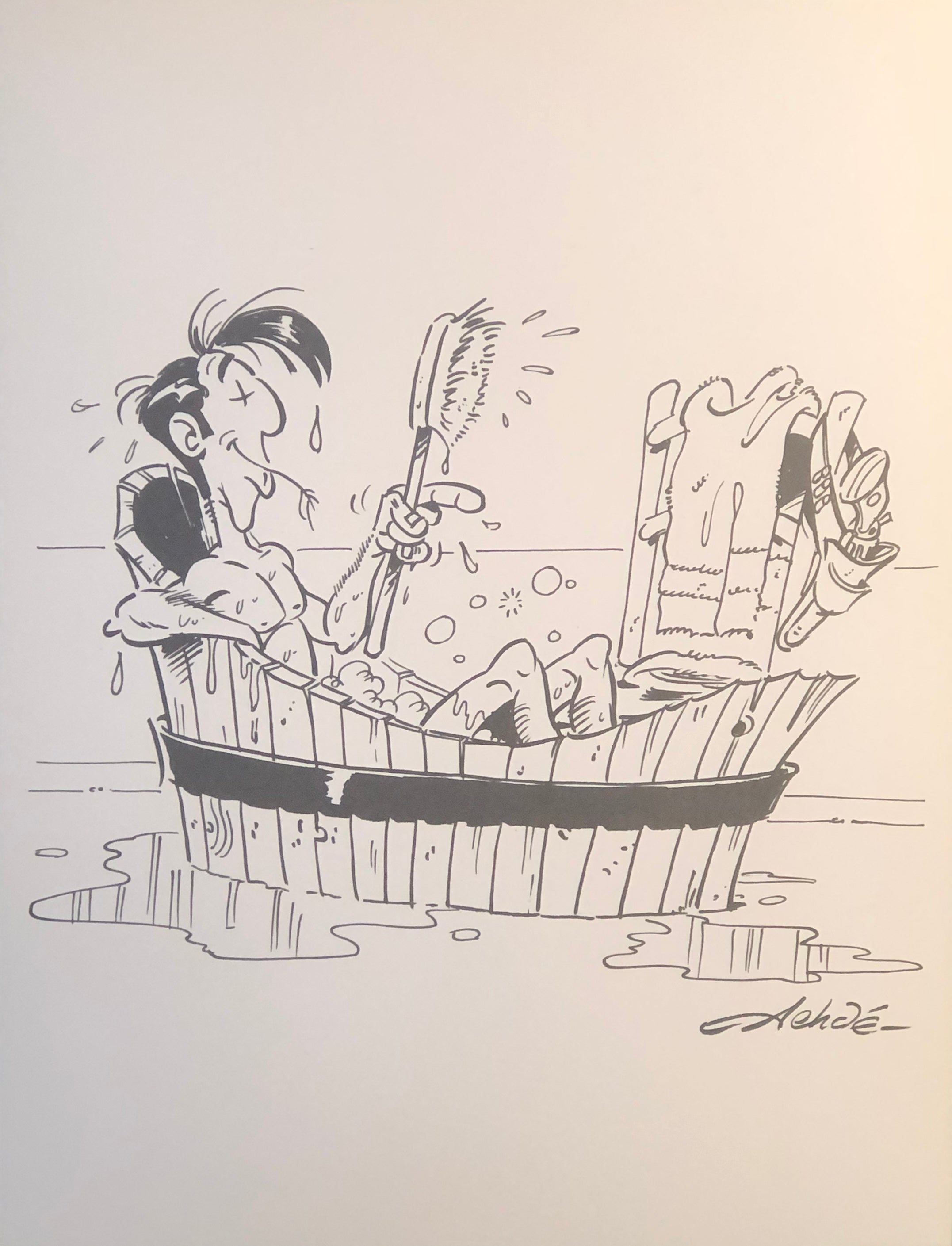 COMICS Ex-libris : Lucky Luke (Achdé)