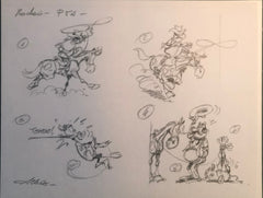 COMICS Ex-libris : Lucky Luke (Achdé)