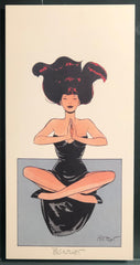 COMICS Ex-libris : Pin-Up (Berthet Philippe)
