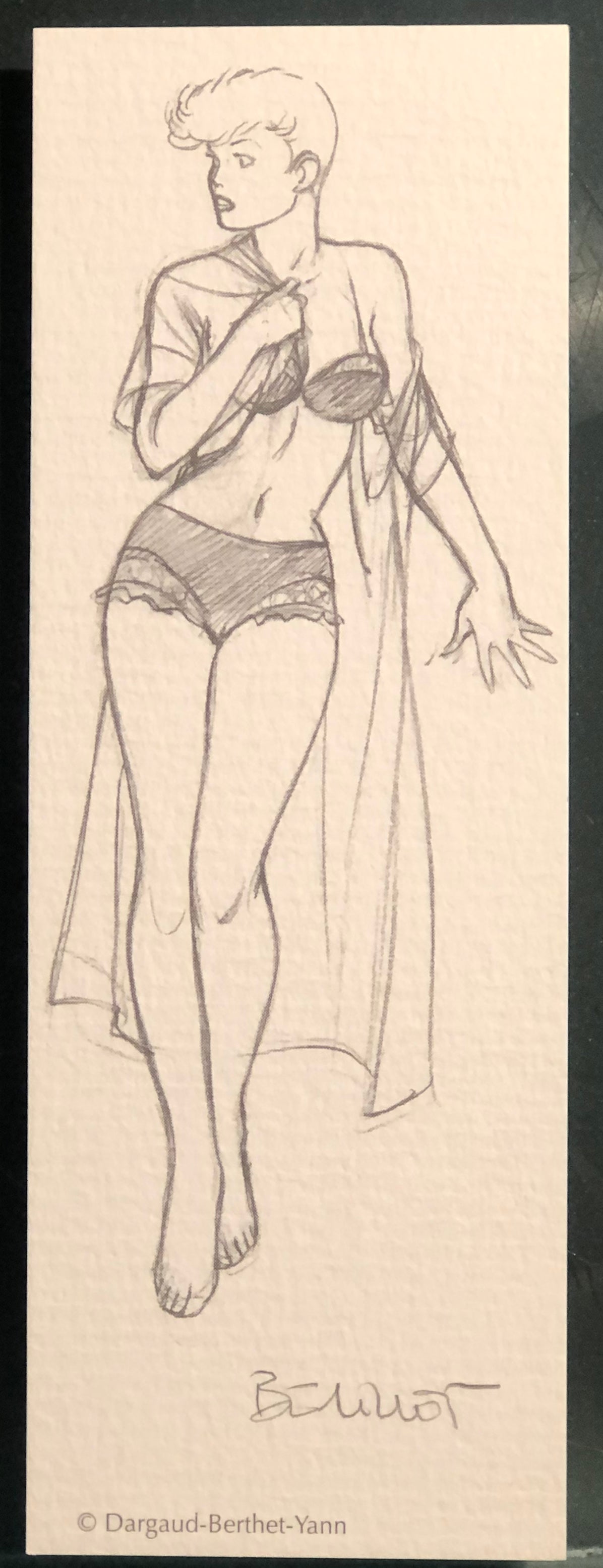 COMICS Ex-libris : Pin-Up (Berthet Philippe)