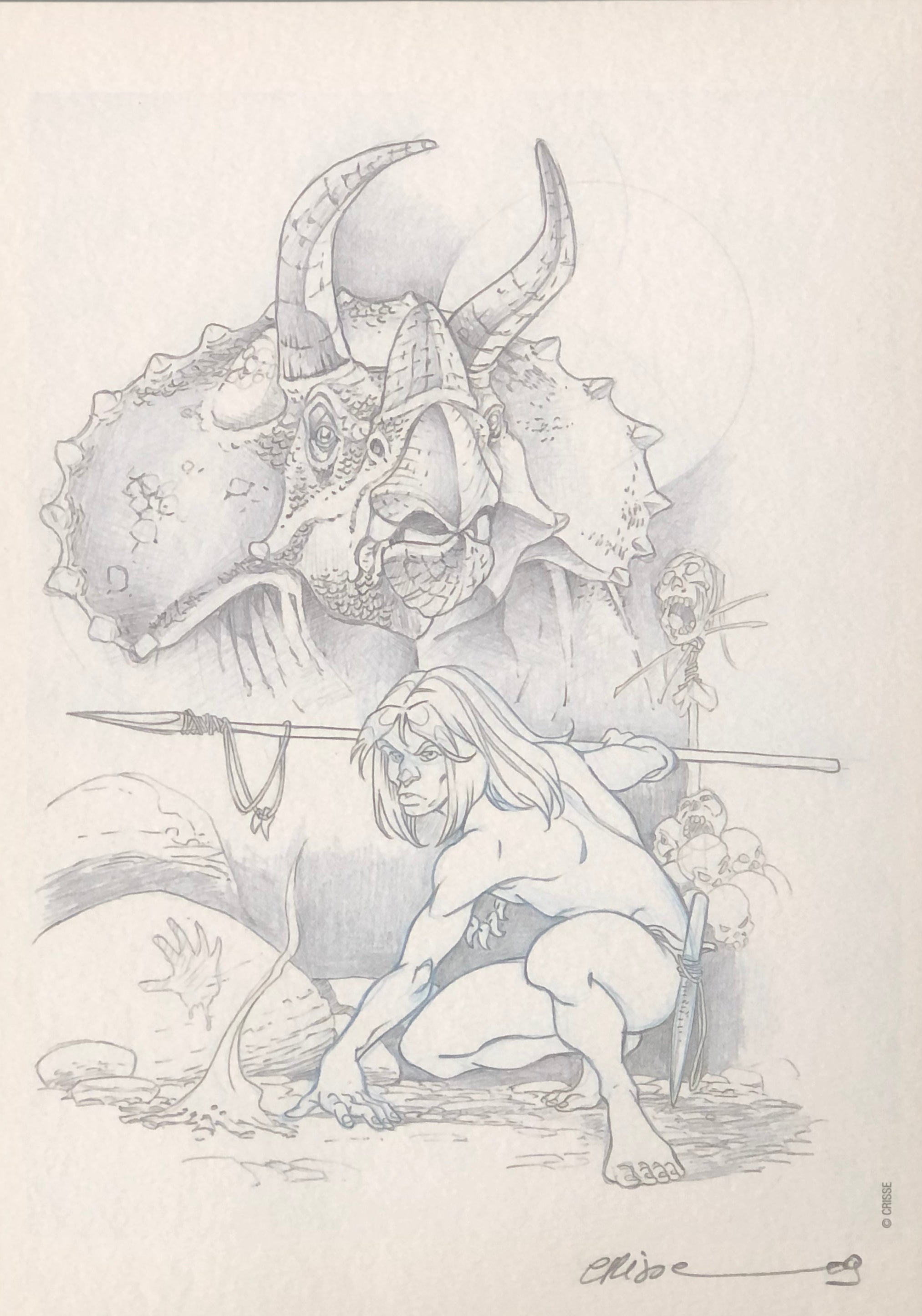COMICS Ex-libris : Rahan (Crisse)