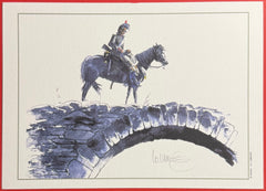 Comics Ex-Libris – All about Vance "Cavalier Napoléonien" by Vance (Signed & Numbered, 2005)