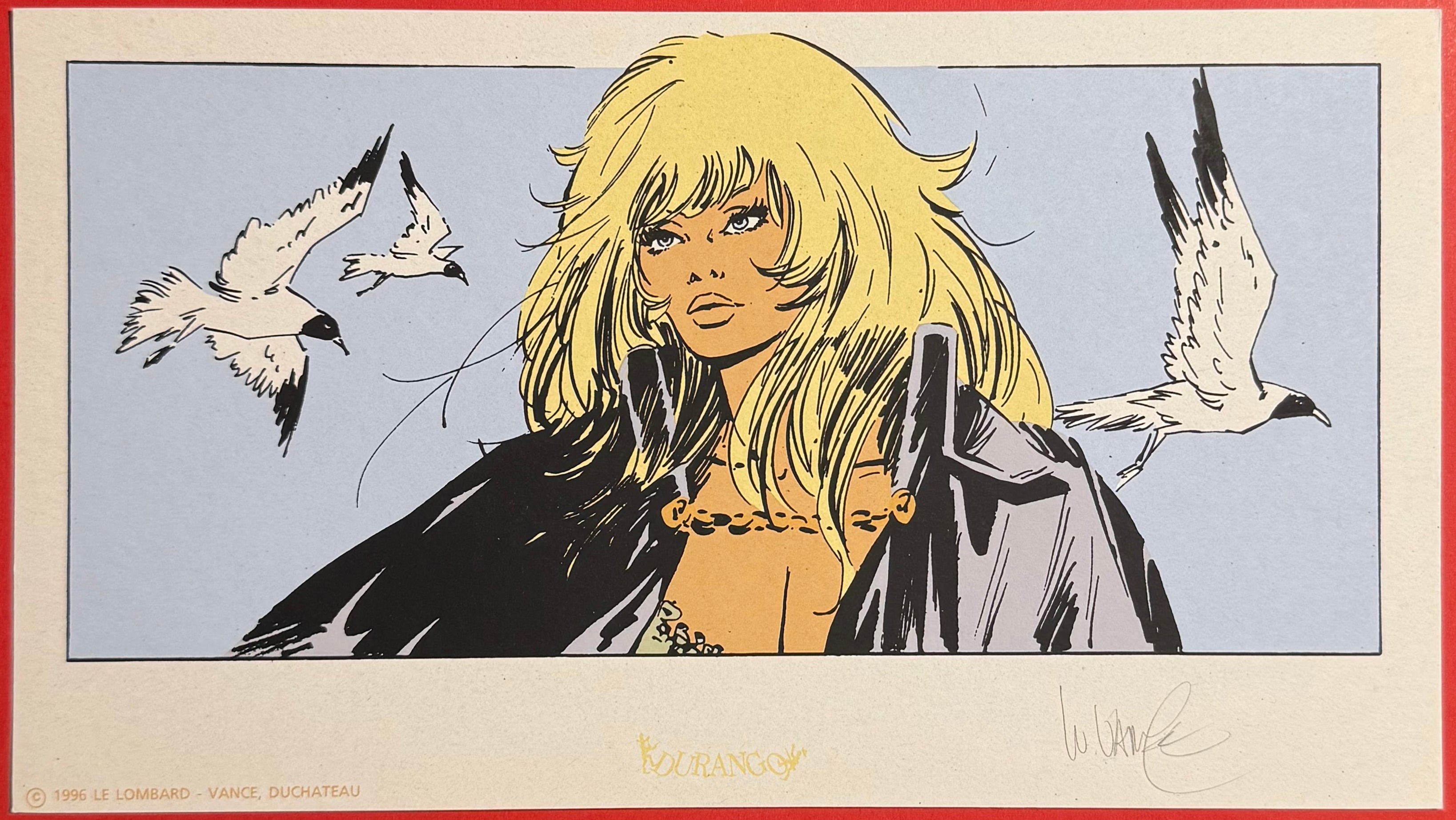 Comics Ex-Libris – Bruce J. Hawker "The Kingdom of the Underworld" by Vance (Signed, 1996)
