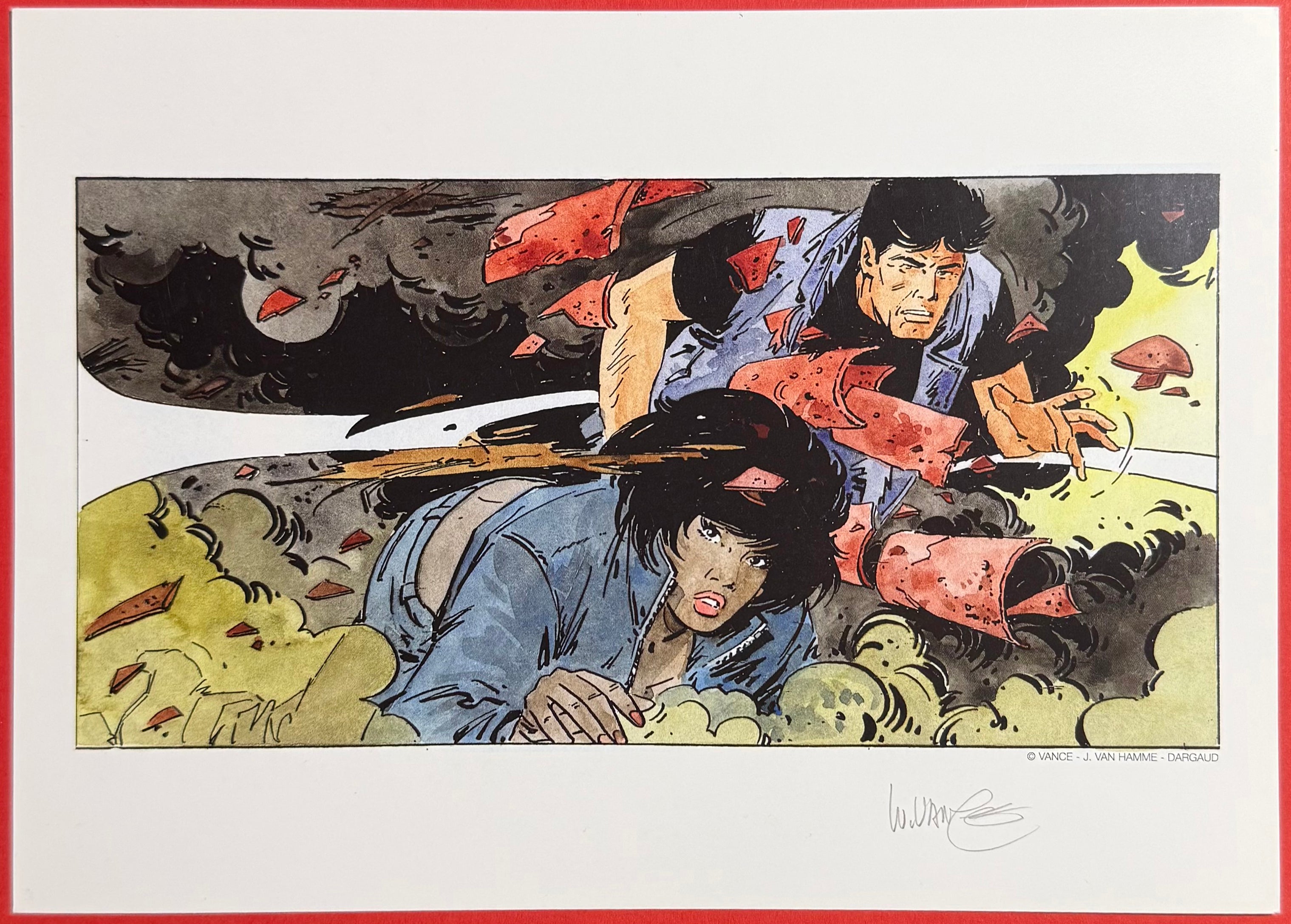 Comics Ex-Libris – XIII "Final Round" by Vance (Signed & Numbered, 2007)