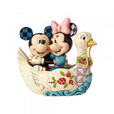 DISNEY TRADITIONS - Mickey Mouse : Mickey & Minnie "Lovebirds" (14cm)