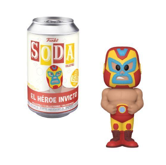 Funko SODA - Marvel, Lucha Libre - El Héroe Invicto (Iron Man)