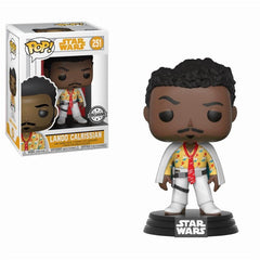 Funko Pop! Star Wars - Lando Calrissian (White) (251) Exclusive Figurines