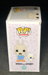 FUNKO POP! Animation - Rocko's Modern Life - Rocko with Spunky (320) 'Small Damaged Packaging'