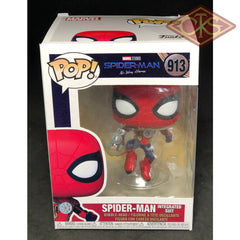 FUNKO POP! Marvel - Spider-Man, No Way Home - Spider-Man (Integrated Suit) (913) "Small Damaged Packaging"'