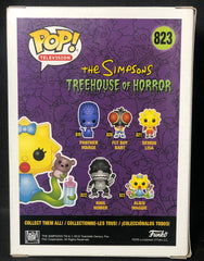 FUNKO POP! Television - The Simpsons, Treehouse of Horror - Alien Maggie (823) 'Minor Box Damage'