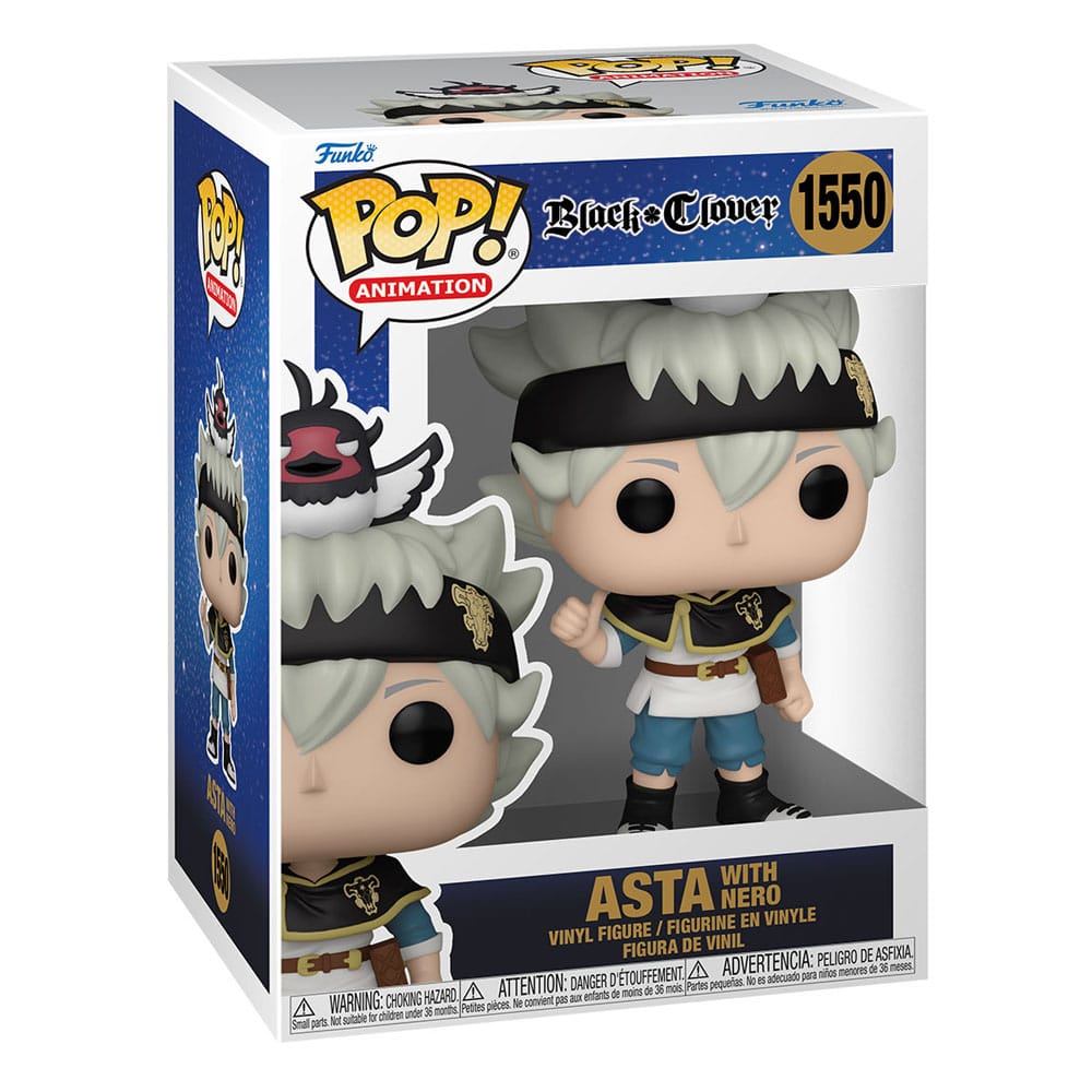 Funko POP! Animation - Black Clover - Asta w/ Nero (1550)