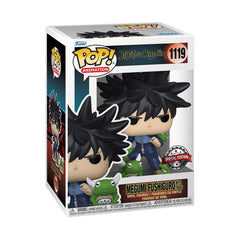 Funko POP! Animation - Jujutsu Kaisen - Megumi Fushiguro w/ Toads (1119) Exclusive