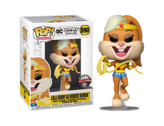 Funko POP! Animation - Looney Tunes, Bugs Bunny - Lola Bunny as Wonder Woman (840) Exclusive