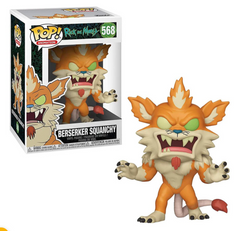Funko POP! Animation - Rick & Morty - Berserker Squanchy (568)