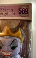 Funko POP! Disney - The Little Mermaid : Ursula (10") (GITD) (569) (25cm) 'Small Box Damage'