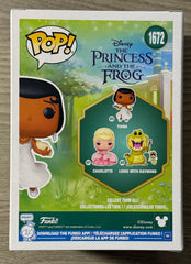 Funko POP! Disney - The Princess & The Frog - Tiana in Glittering Gown #1672 - Small Box Damage