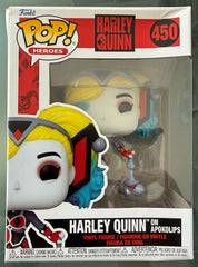 Funko POP! Heroes - Harley Quinn - Harley Quinn on Apokolips #450 - Small Box Damage