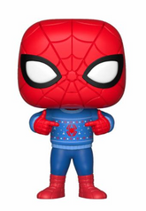 Funko POP! Marvel - Comics, Holiday - Spider-Man (Ugly Sweater) #397