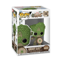 Funko POP! Marvel - We are Groot - Groot as Captain America (1392)