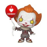Funko POP! Movies - IT, Chapter Two - Pennywise w/ Balloon "I Heart Derry" #780