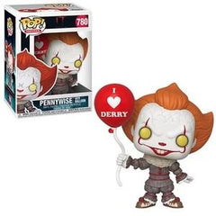 Funko POP! Movies - IT, Chapter Two - Pennywise w/ Balloon "I Heart Derry" #780