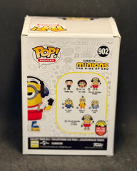 Funko POP! Movies - Minions, The Rise of Gru - Roller Skating Stuart (902) "Small Box Damage"