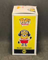 Funko POP! Movies - Minions, The Rise of Gru - Roller Skating Stuart (902) "Small Box Damage"
