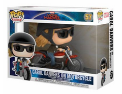 Funko POP! Rides - Captain Marvel - Carol Danvers on Motorcycle #57