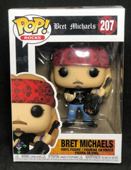 Funko POP! Rocks - Bret Michaels - Bret Michaels (207) 'Minor Box Damage'