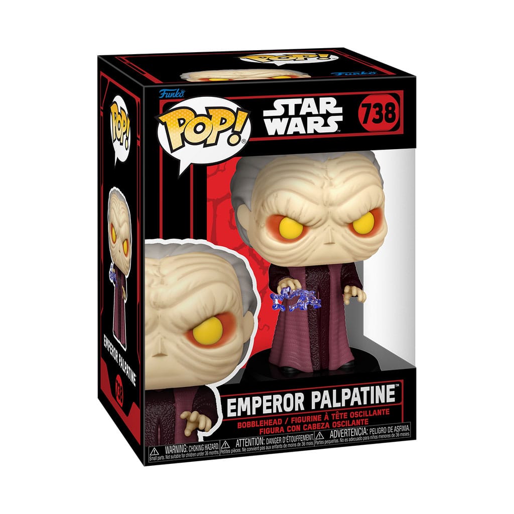 Funko POP! Star Wars - Dark Side - Emperor Palpatine (738)
