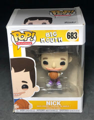 Funko POP! Television - Big Mouth - Nick (683) 'Damaged Packaging'