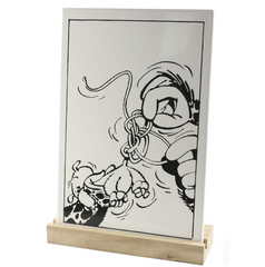 GRAND VINGTIÈME Enamel signs - Marsupilami : Baby Marsupilami (Set of 4) (Limited & Numbered)